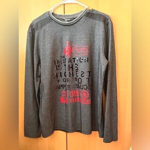 Gray Graphic Women's sweater
